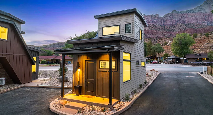 Chaparral Bungalo Evening - Zion National Park